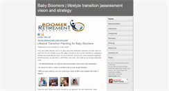 Desktop Screenshot of boomerretirementtransition.com